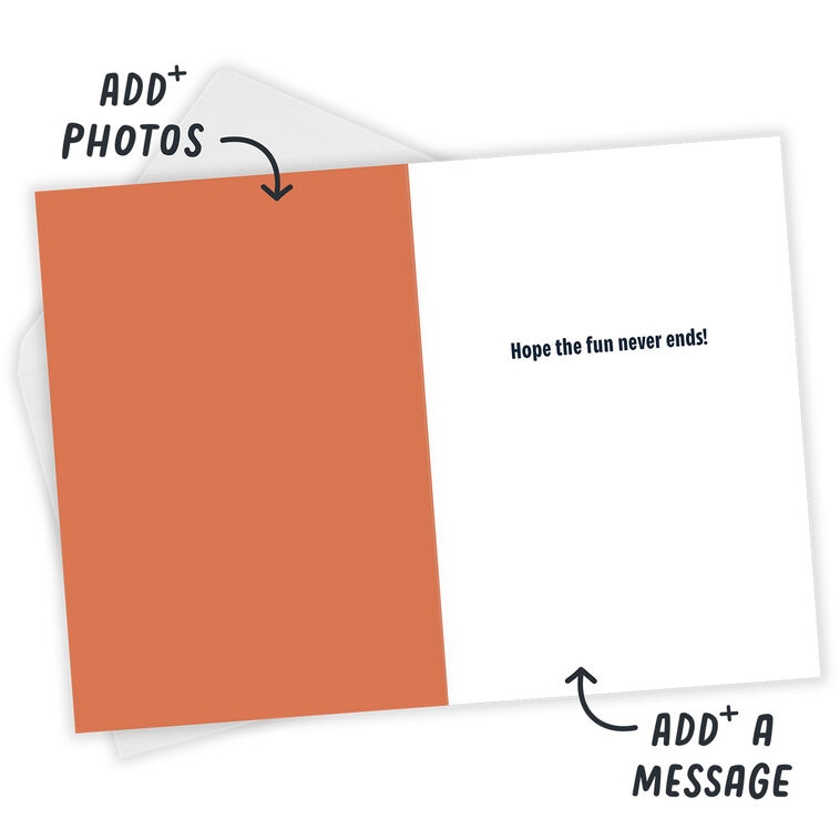 Hallmark Eat Sleep Game Repeat Custom Celebration Card