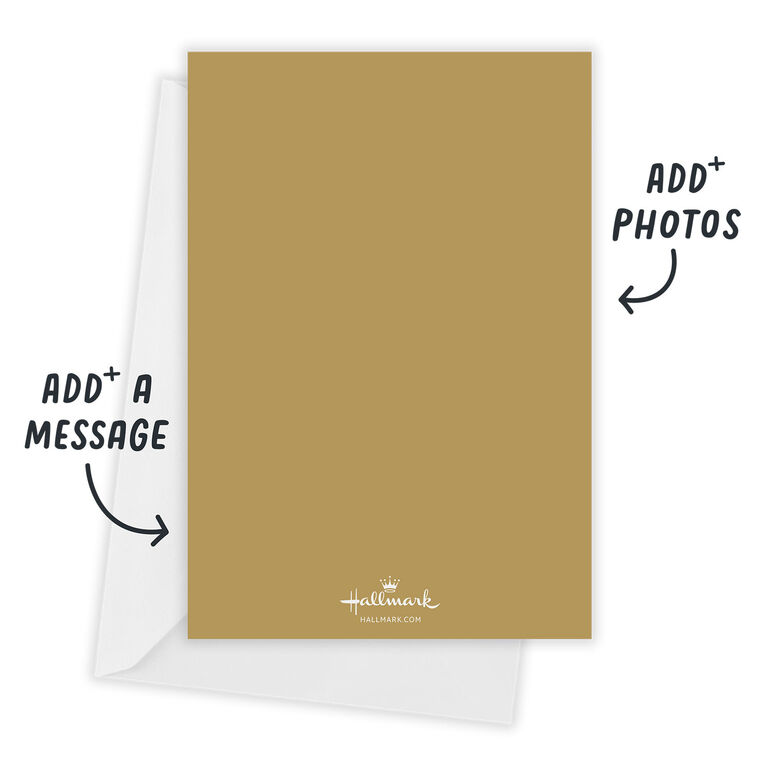 Hallmark Elegant Handwritten Flat Graduation Thank-You Card