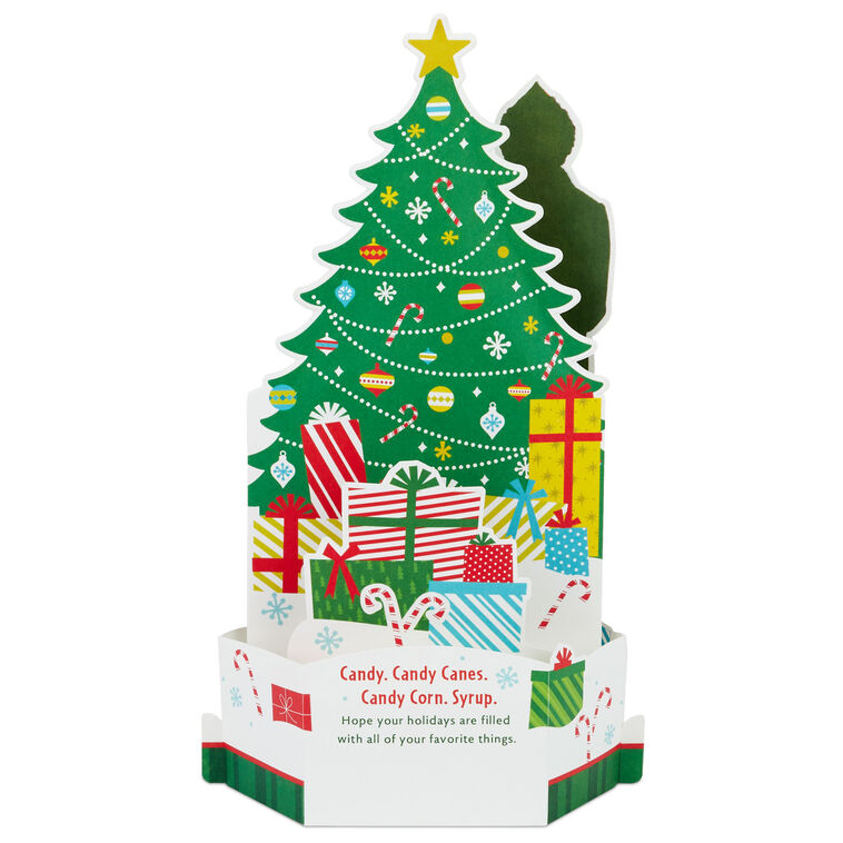 Hallmark Elf Buddy The Elf™ 3D Pop-Up Christmas Card With Sound And Light