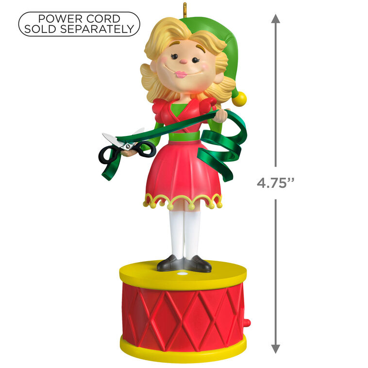 Hallmark Elf Collection Jovie Ornament With Light And Sound