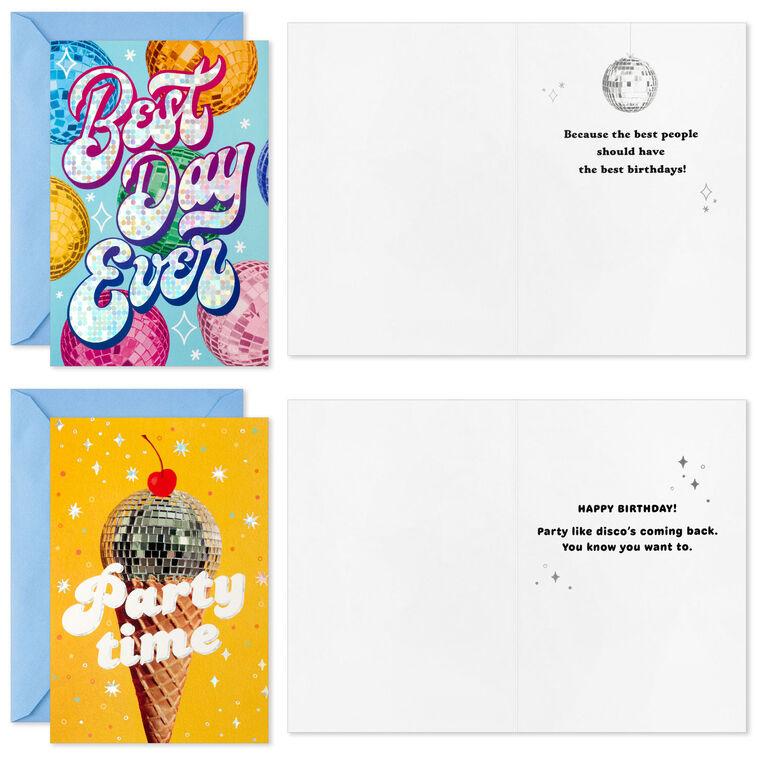 Hallmark Energetic And Fun Assorted Birthday Cards Pack Of 36