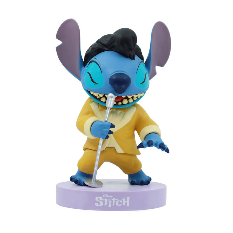 hallmark Enesco Disney Stitch Elvis in Gold Suit Figurine 5"