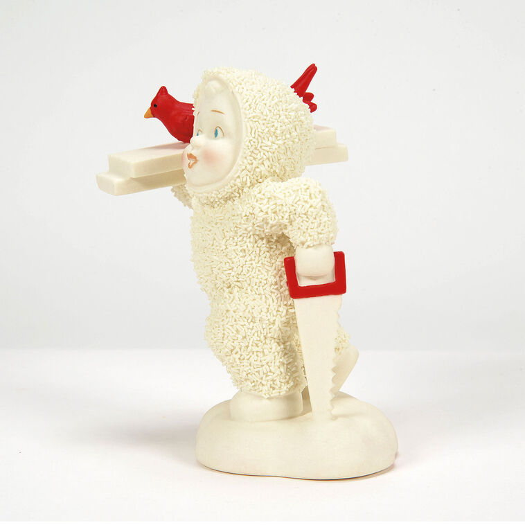 Hallmark Enesco Snowbabies Gathering Supplies Figurine 3.86"