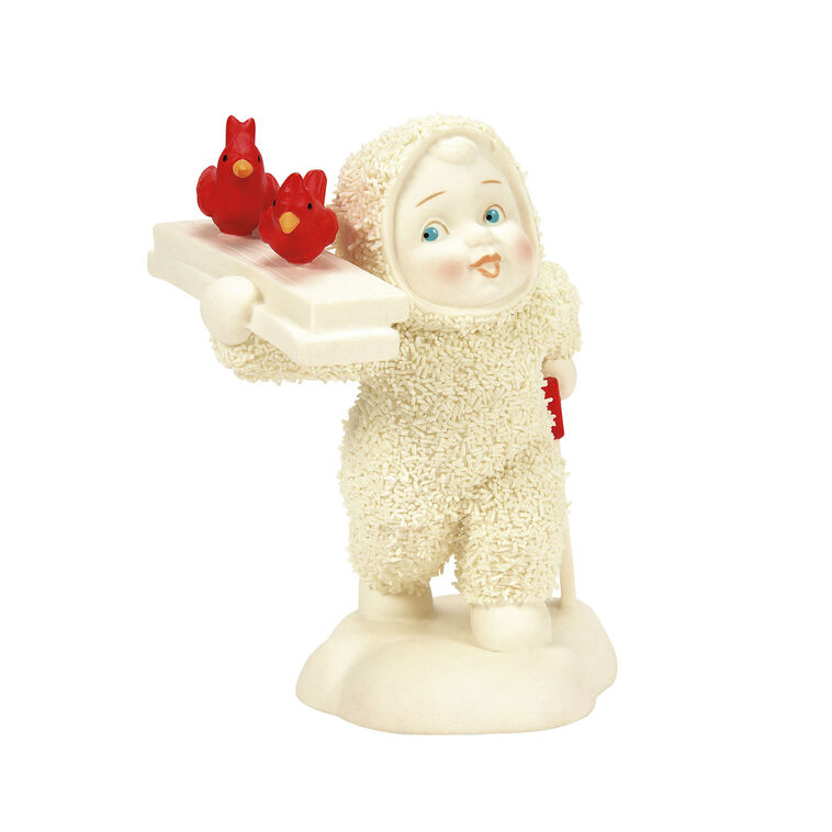 hallmark Enesco Snowbabies Gathering Supplies Figurine 3.86"