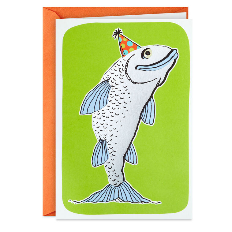 hallmark Enjoy This Birthday Cod Funny Birthday Card