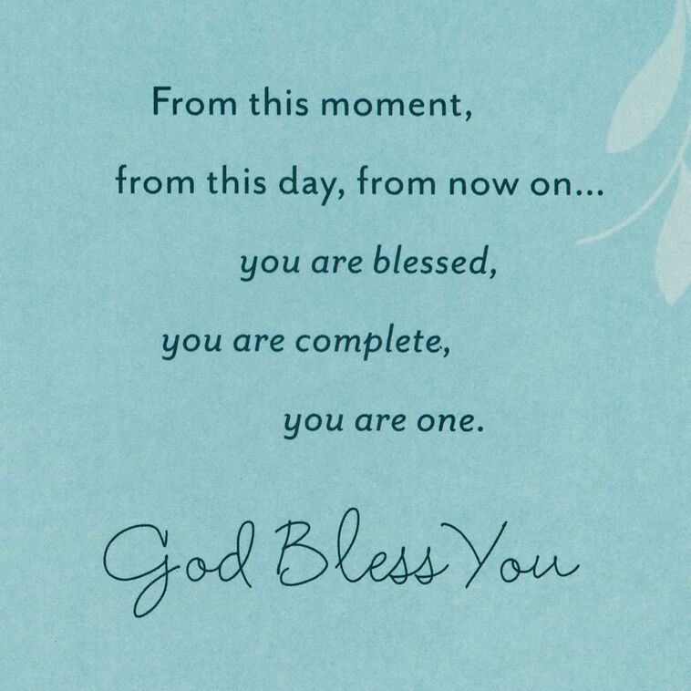 Hallmark Everlasting Circle Of Love Religious Wedding Card