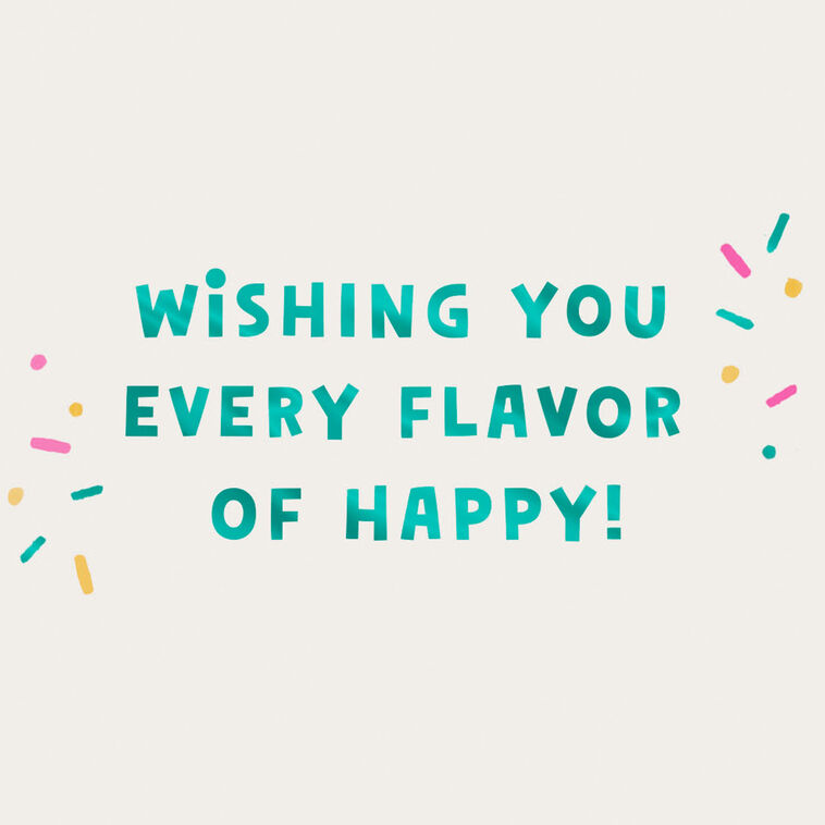 Hallmark Every Flavor Of Happy Birthday Card For Kids