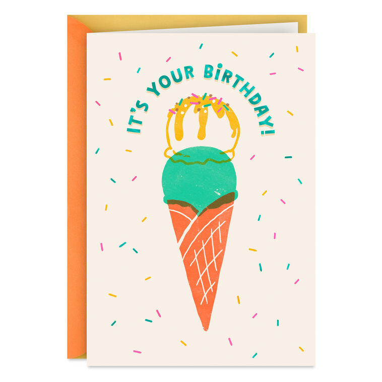 hallmark Every Flavor of Happy Birthday Card for Kids