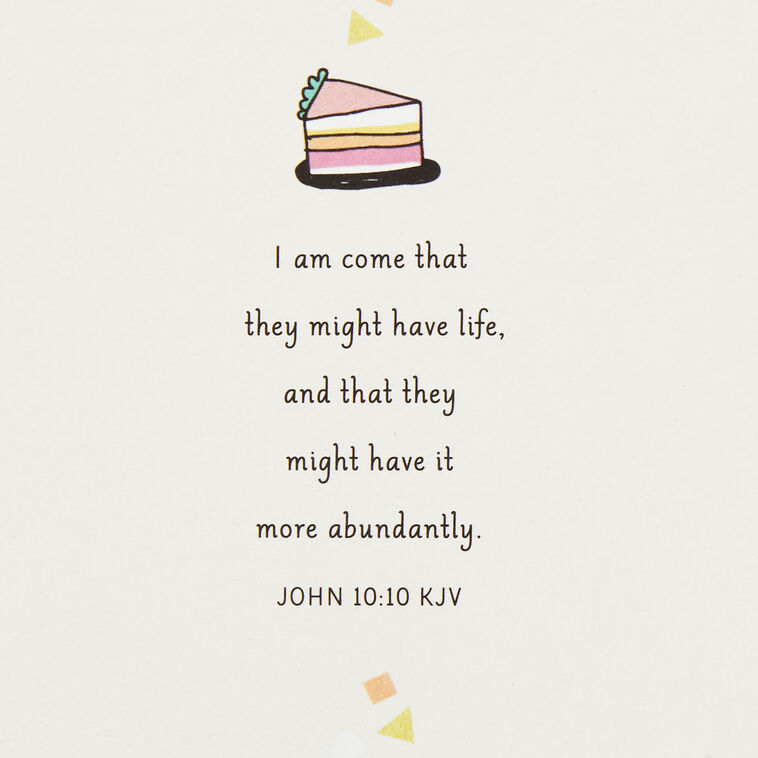 Hallmark Every Good And Perfect Gift Religious Birthday Card
