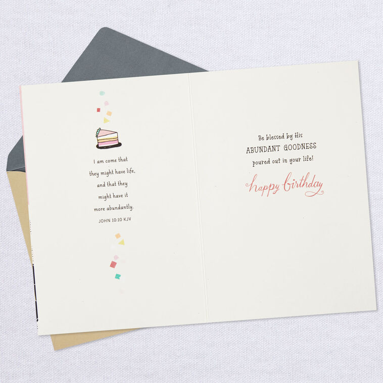 Hallmark Every Good And Perfect Gift Religious Birthday Card