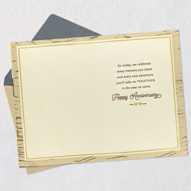 Hallmark Every Memory And New Adventure Anniversary Card For Couple