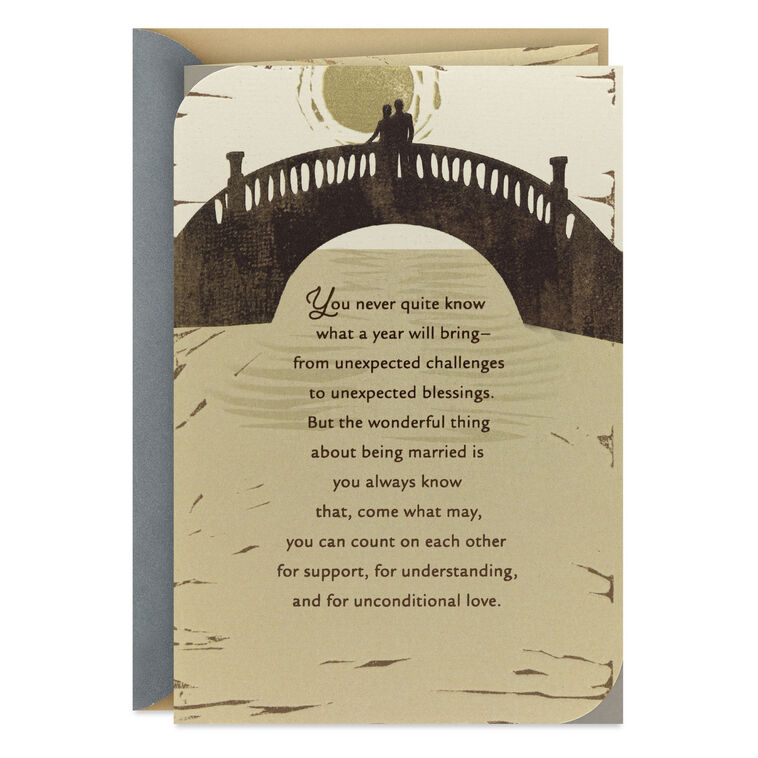 hallmark Every Memory and New Adventure Anniversary Card for Couple