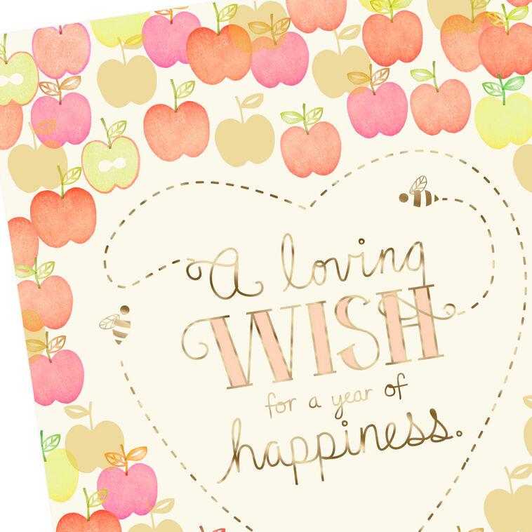 Hallmark Every Moment Filled With Sweetness Rosh Hashanah Card