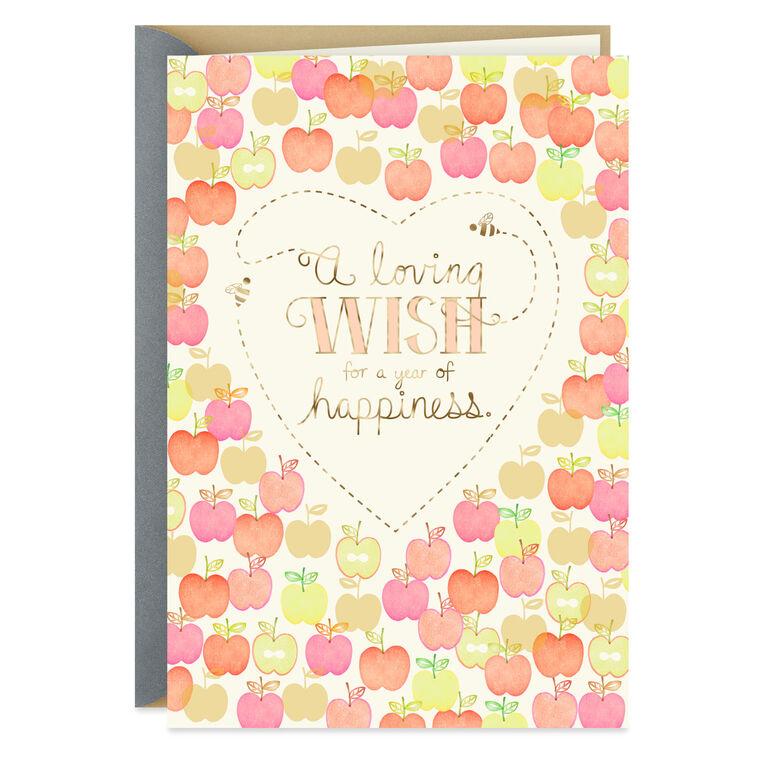 hallmark Every Moment Filled With Sweetness Rosh Hashanah Card