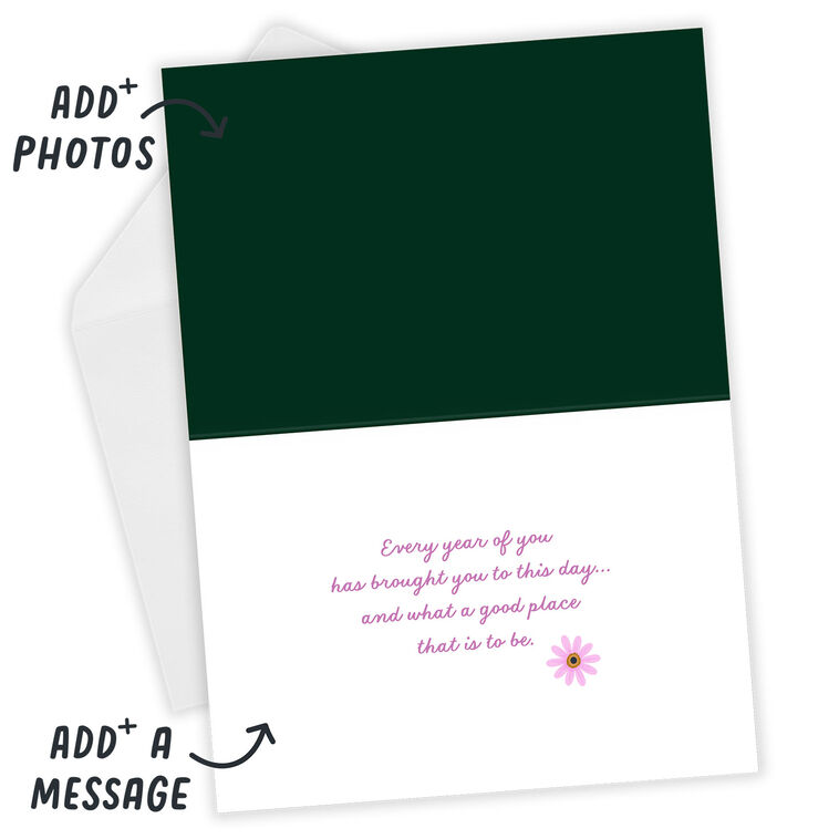 Hallmark Every Year Of You Custom 50th Birthday Card