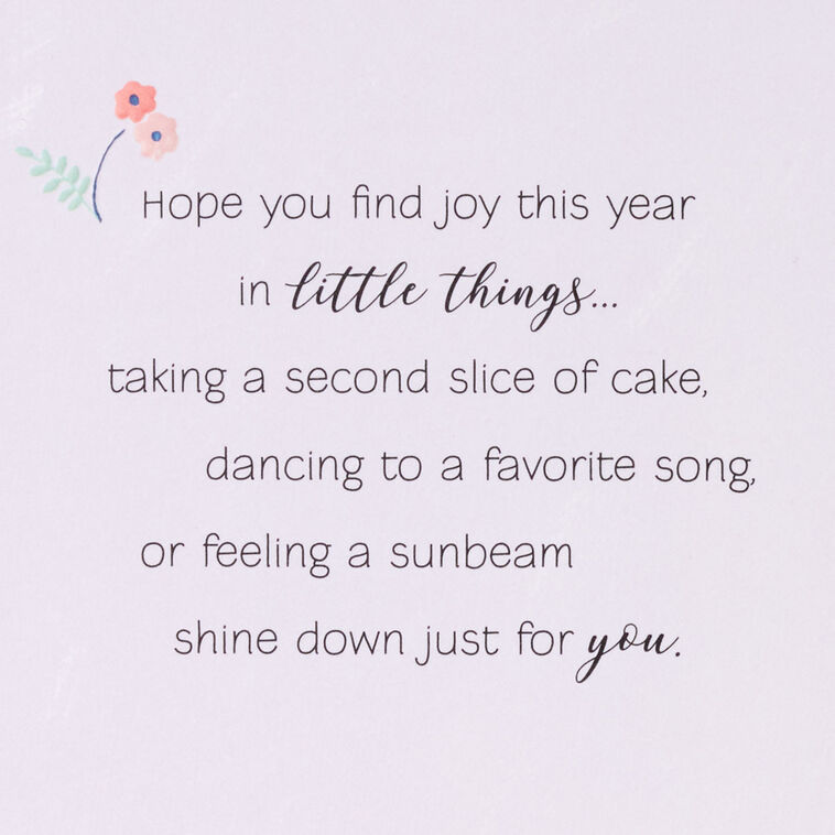 Hallmark Everything That Brings You Joy Birthday Card For Niece