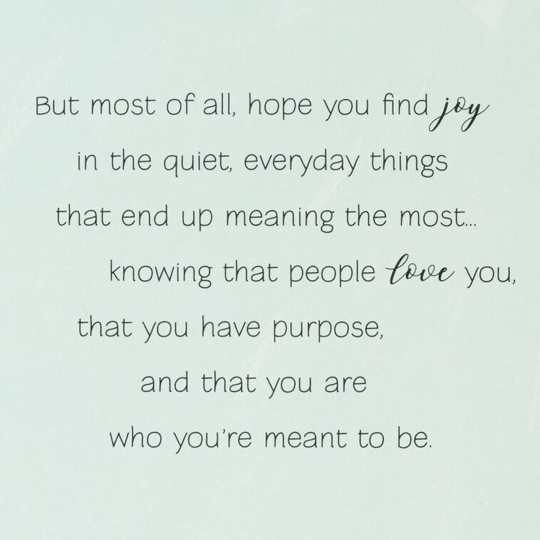 Hallmark Everything That Brings You Joy Birthday Card For Niece