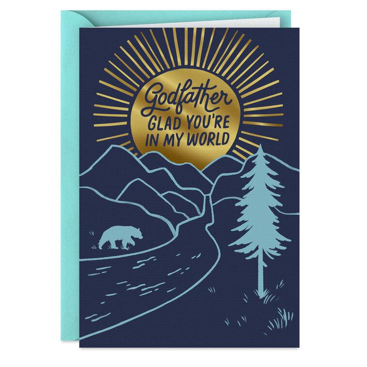 hallmark Everything That Makes You Happy Birthday Card for Godfather