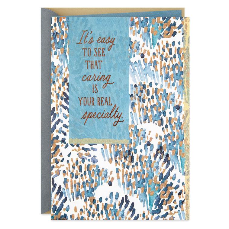 hallmark Expert Care Is Your Specialty Thank-You Card