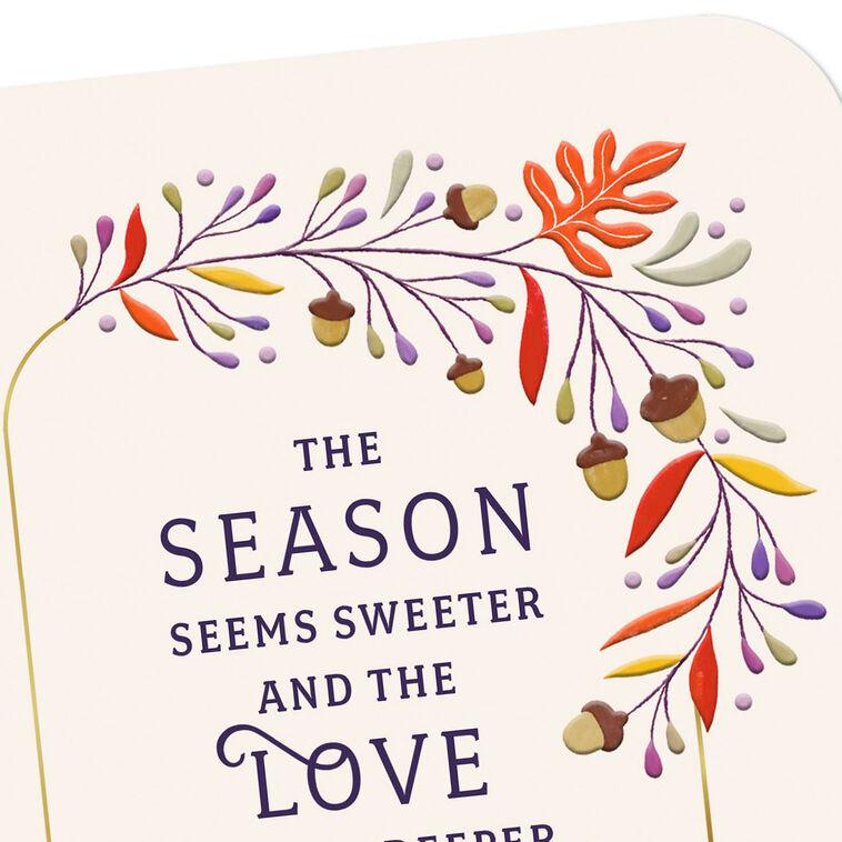 Hallmark Extra Grateful For Family Like You Thanksgiving Card