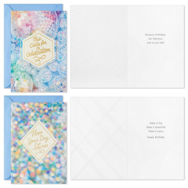Hallmark Fabulous Celebration Assorted Birthday Cards Pack Of 16