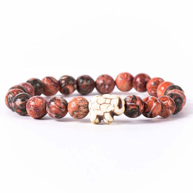 hallmark Fahlo Desert Stone Elephant Expedition Bracelet