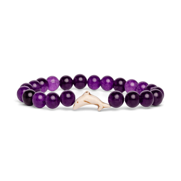 hallmark Fahlo Echo Purple Dolphin Odyssey Bracelet