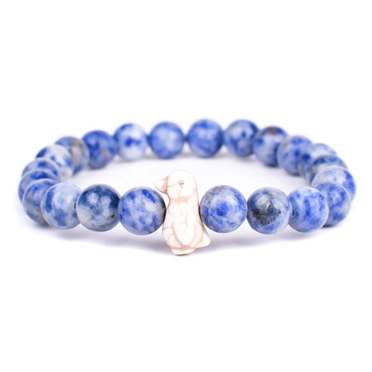 hallmark Fahlo Igloo Stone Penguin Passage Bracelet