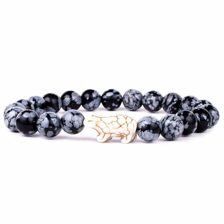 hallmark Fahlo Papillae Stone Polar Bear Venture Bracelet