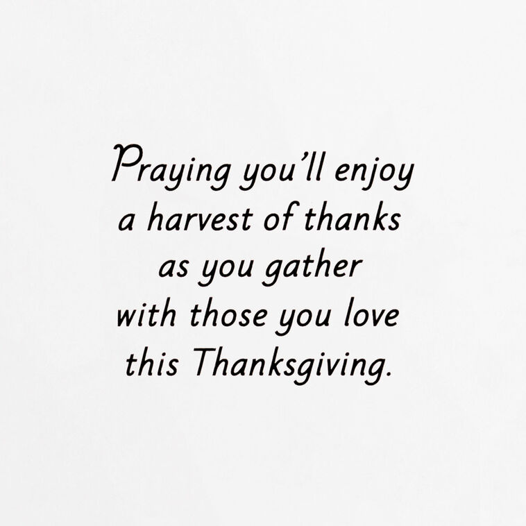 Hallmark Fall Foliage Bouquet Religious Thanksgiving Cards Pack Of 6