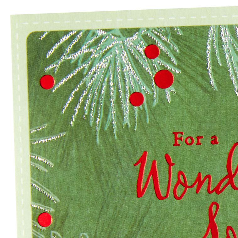 Hallmark Family Is The Best Gift Christmas Card For Son And Daughter-in-Law