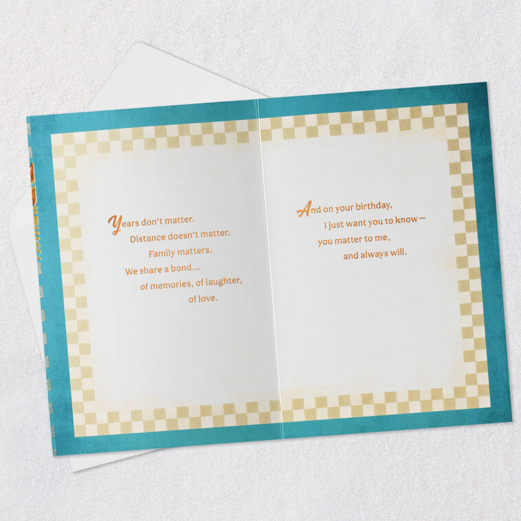 Hallmark Family Is What Matters Birthday Card For Relative