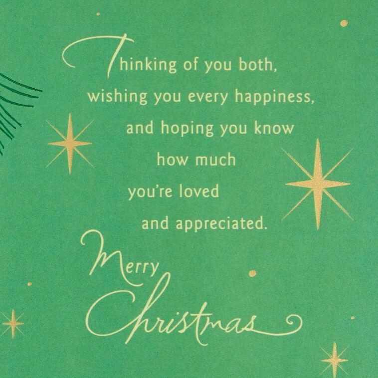 Hallmark Family Ties Christmas Card For Brother And Sister-and-Law