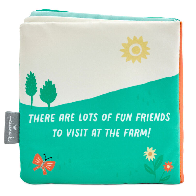 Hallmark Farm Friends Touch-and-Feel Fabric Book For Kids