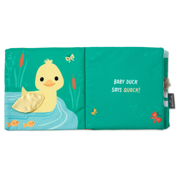 Hallmark Farm Friends Touch-and-Feel Fabric Book For Kids