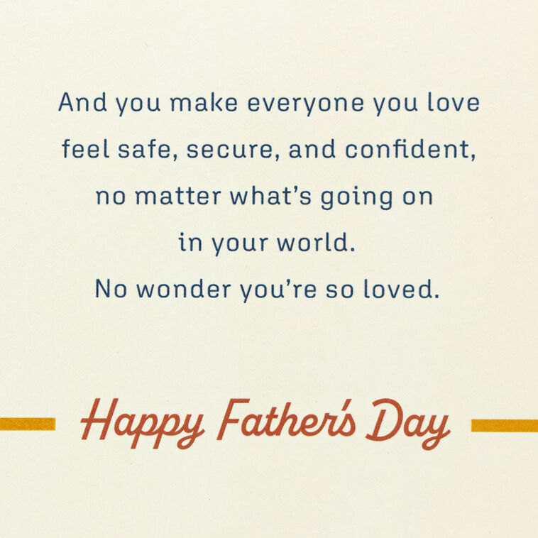 Hallmark Fatherhood Is Your Superpower Father's Day Card With Magnet