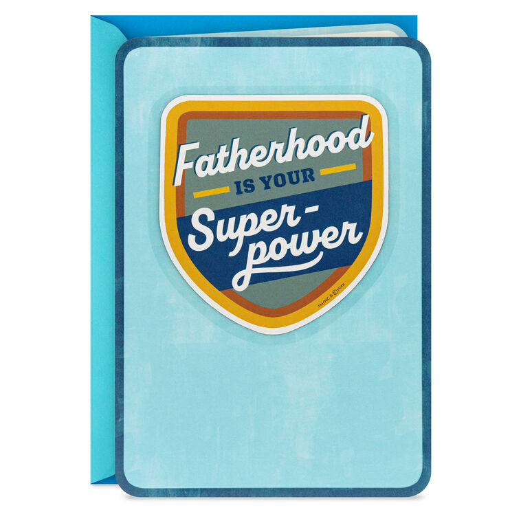 hallmark Fatherhood Is Your Superpower Father's Day Card With Magnet
