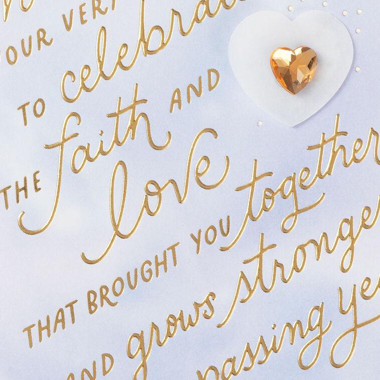 Hallmark Feel Thankful And Blessed Anniversary Card For Couple