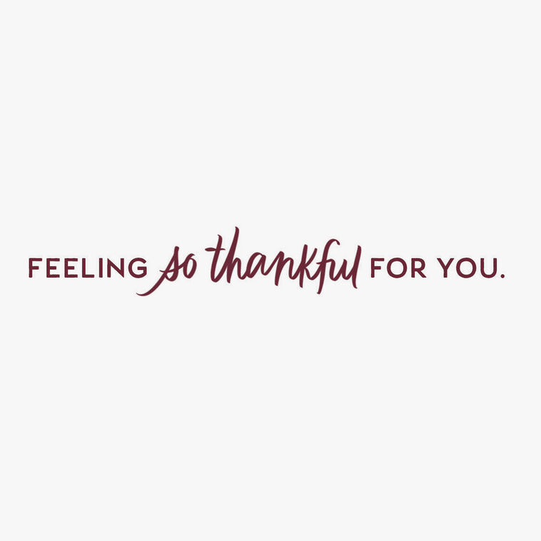 Hallmark Feeling So Thankful For You Thanksgiving Card For Niece