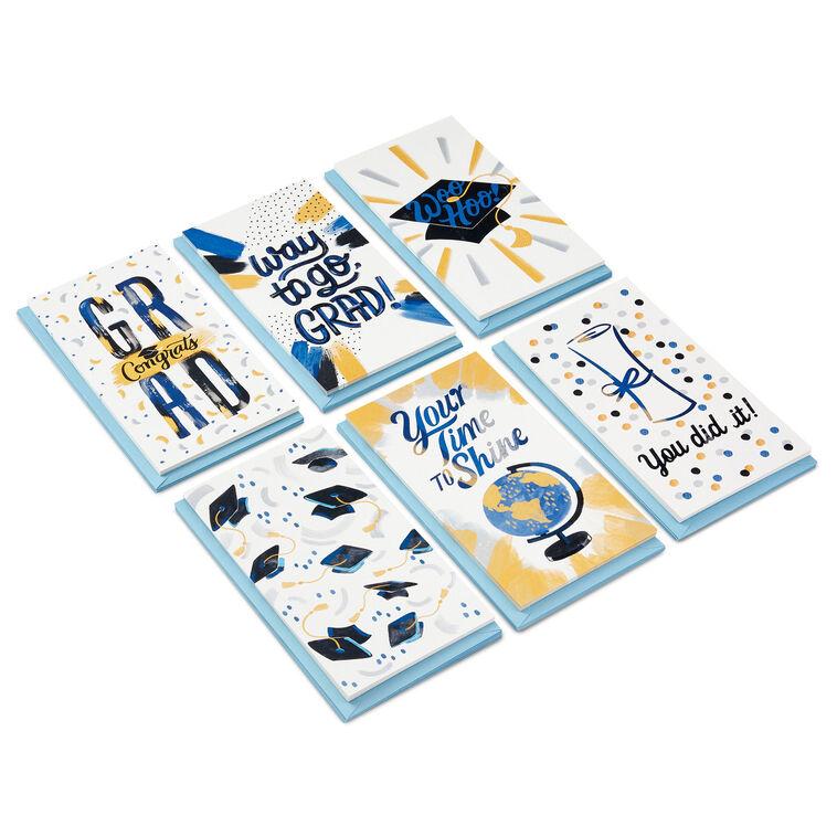 hallmark Festive Grad Wishes Graduation Cards Assortment Pack of 36