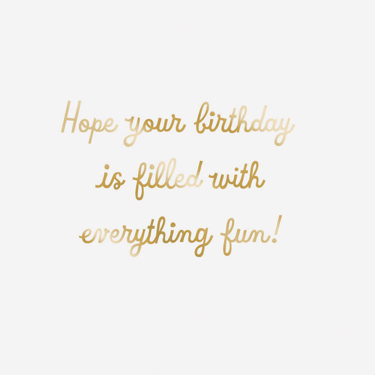 Hallmark Filled With Fun Gift Card Greeting Funny Birthday Card