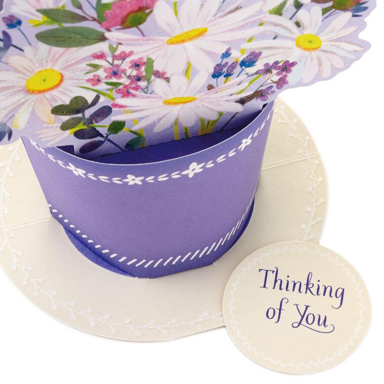 Hallmark Flower Bouquet 3D Pop-Up Thinking Of You Card