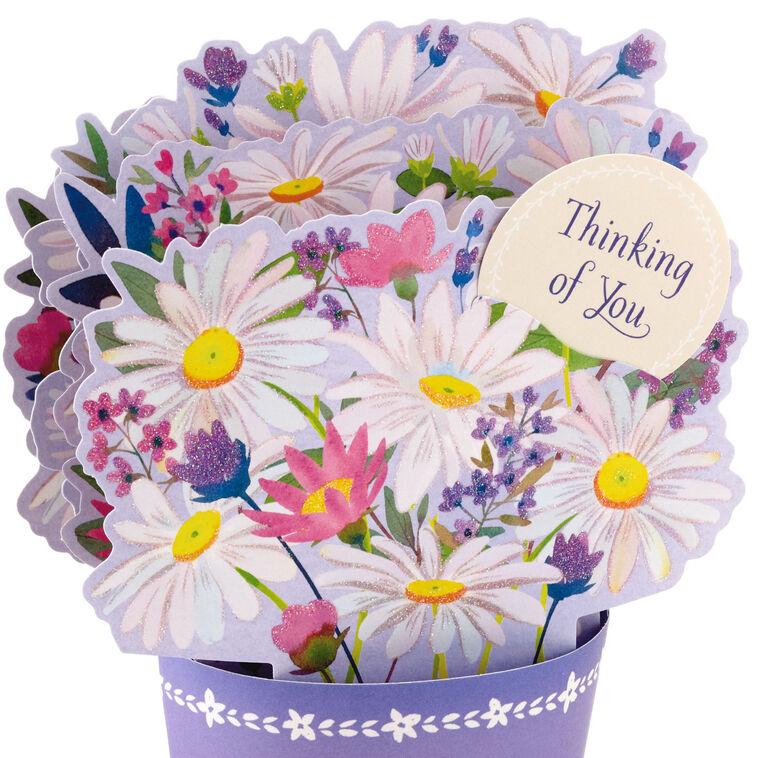 Hallmark Flower Bouquet 3D Pop-Up Thinking Of You Card