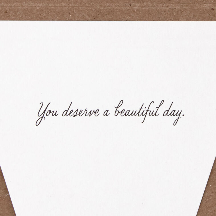 Hallmark Flower Bouquet Beautiful Day Birthday Card