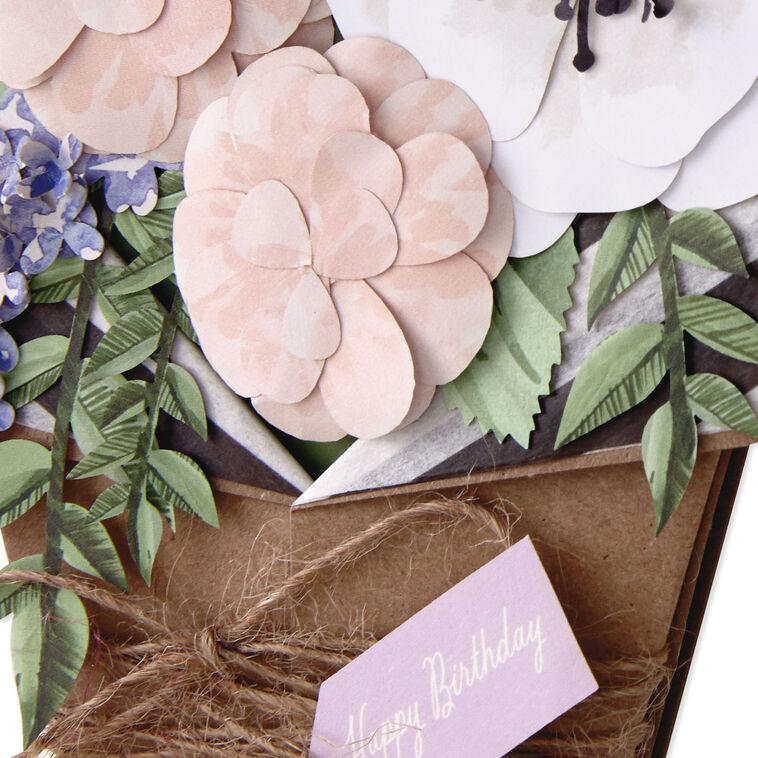 Hallmark Flower Bouquet Beautiful Day Birthday Card