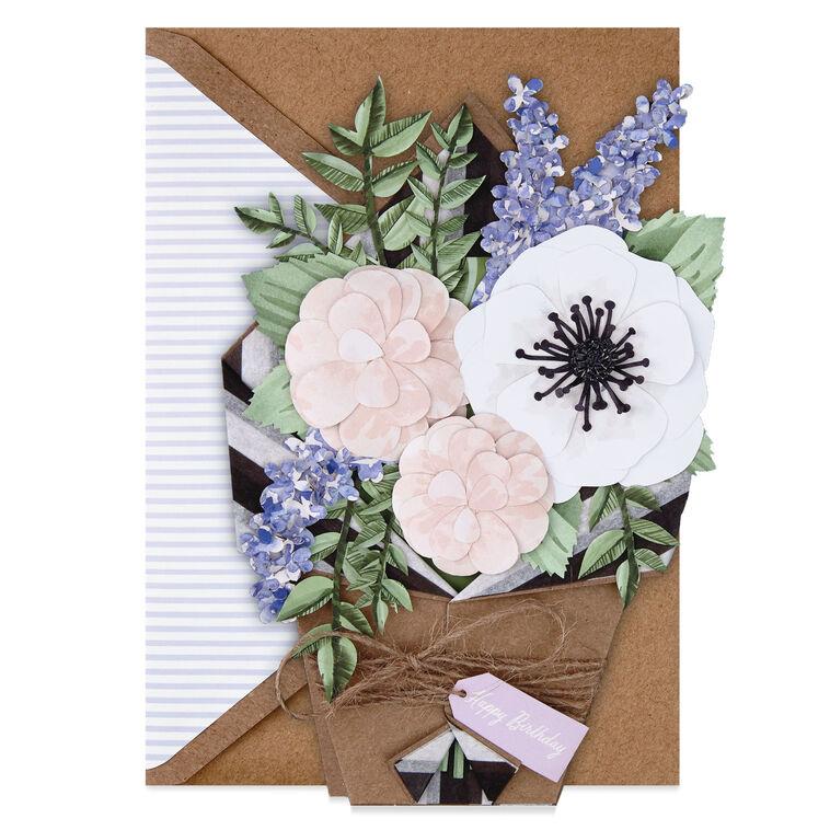 hallmark Flower Bouquet Beautiful Day Birthday Card