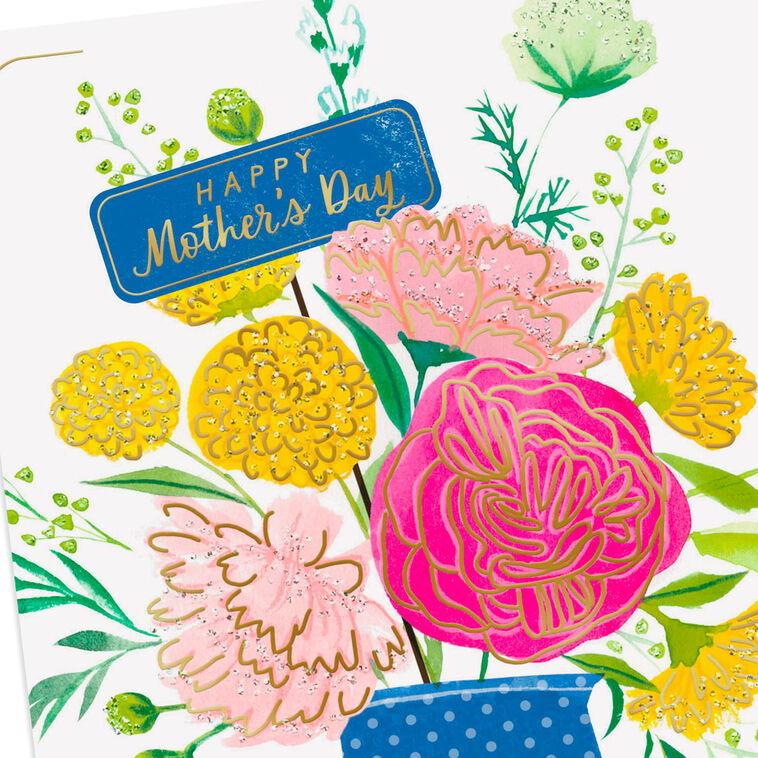 Hallmark Flowers And Teapot Assorted Mother's Day Cards Pack Of 6