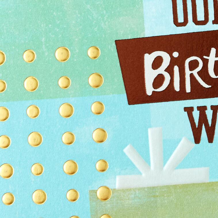 Hallmark For A Great Dad Birthday Card For Dad From Us