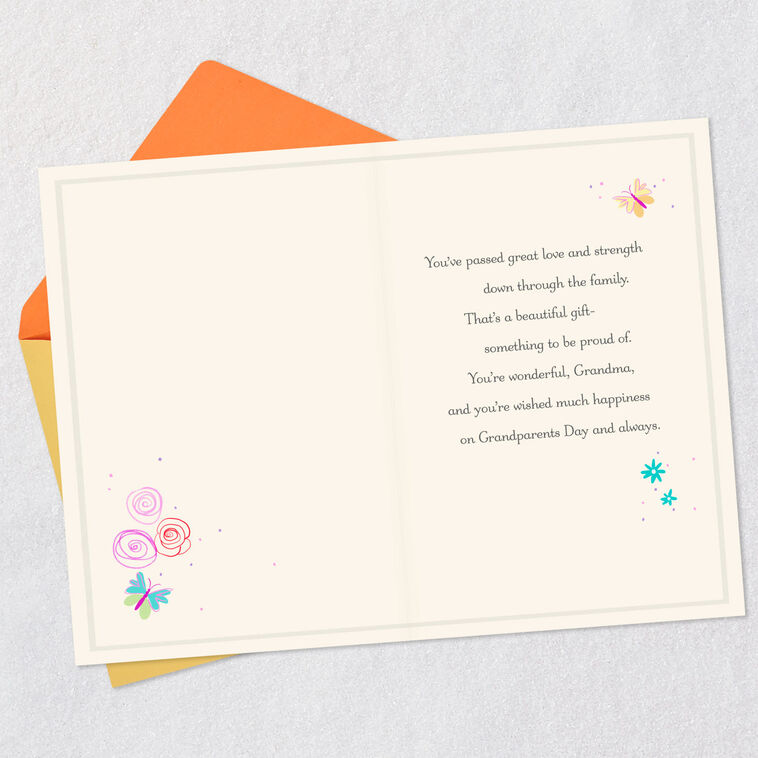 Hallmark For A Wonderful Grandma Grandparents Day Card
