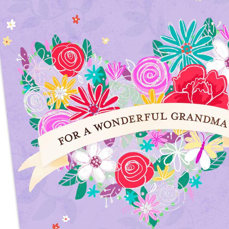 Hallmark For A Wonderful Grandma Grandparents Day Card